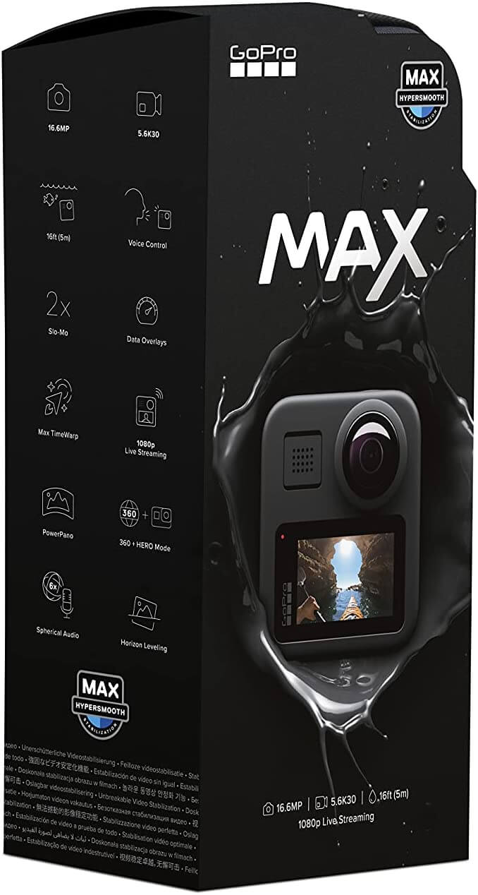 Экшн-камера GoPro Max 360 – купить по выгодным ценам с доставкой из-за  рубежа через сервис «CDEK.Shopping»