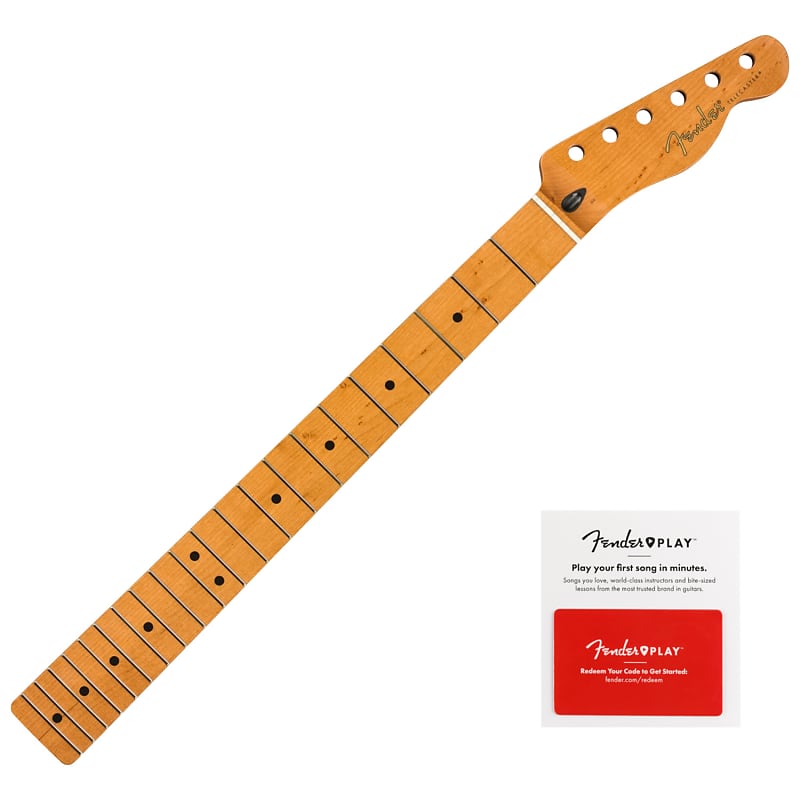 цена Сменный гриф Fender Telecaster из жареного клена, Modern C с игровой картой Fender 990602920