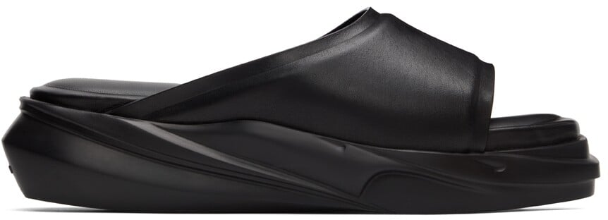

Черные моно шлепанцы 1017 ALYX 9SM