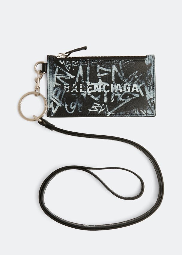 

Картхолдер BALENCIAGA Cash card case, черный