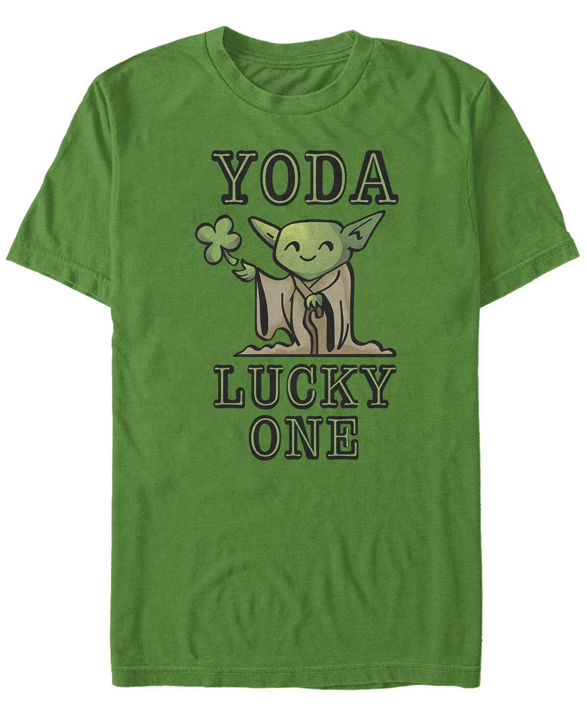 

Мужская футболка yoda so lucky с круглым вырезом и короткими рукавами Fifth Sun