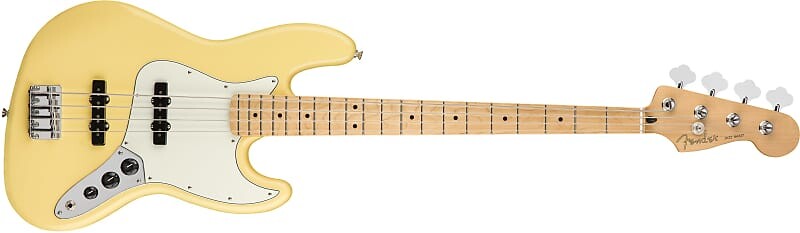 

4-струнная электрическая джазовая бас-гитара Fender Player Series с отделкой Buttercream 0149902534