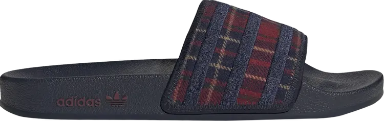 

Сандалии Adidas Adilette Slide 'Cozy Pack - Legend Ink Victory Crimson', синий