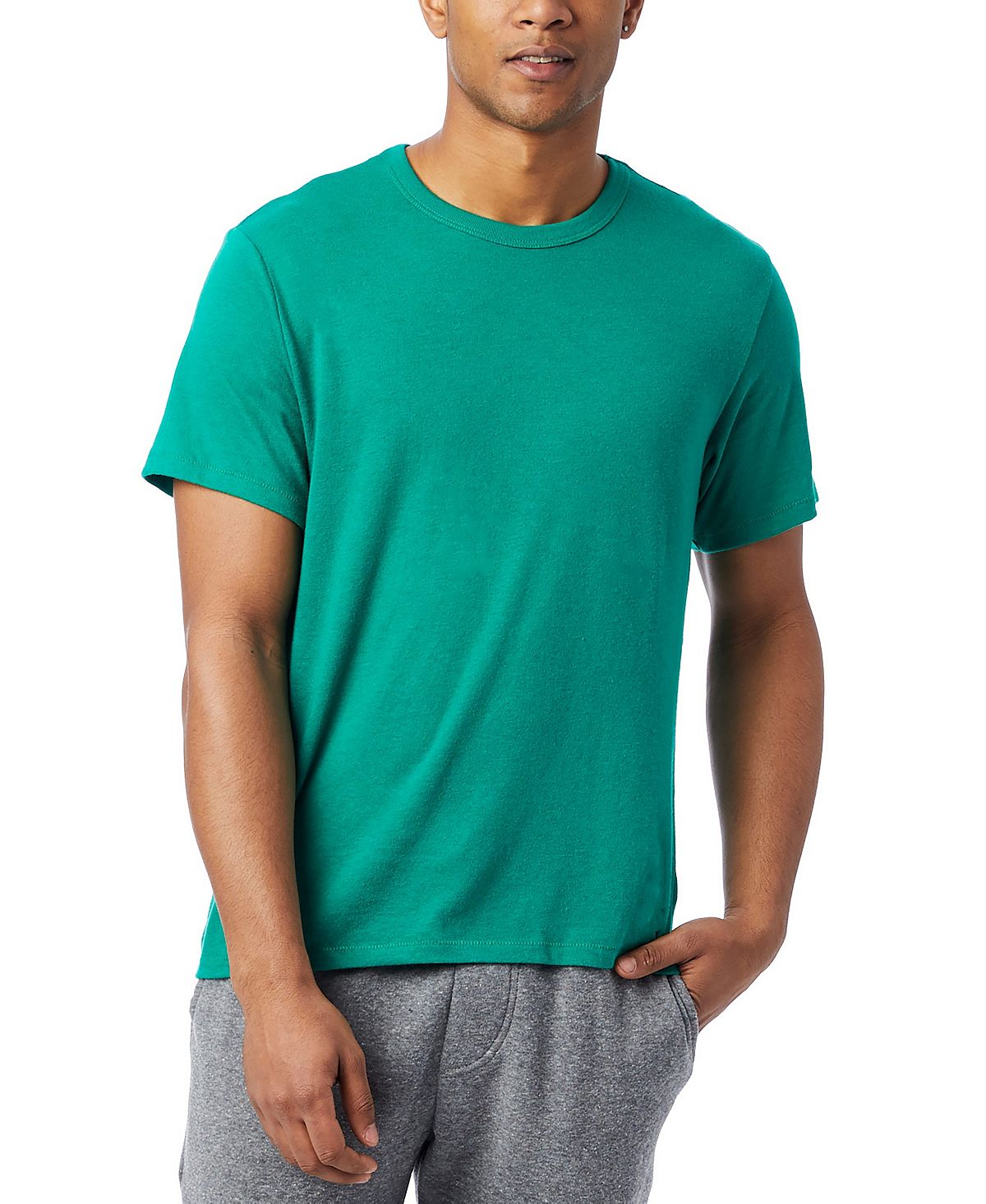 Мужская футболка the keeper Alternative Apparel, зеленый
