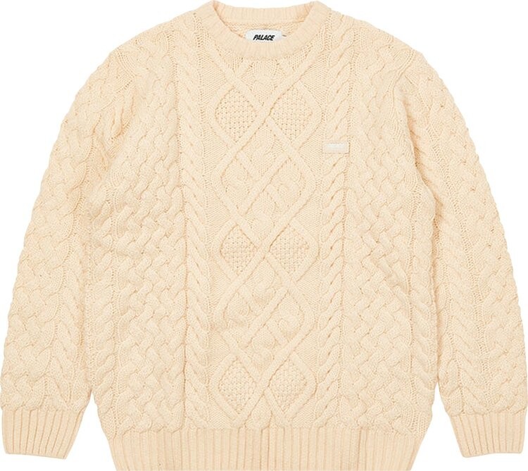 

Джемпер Palace Cable Knit 'Ecru', кремовый