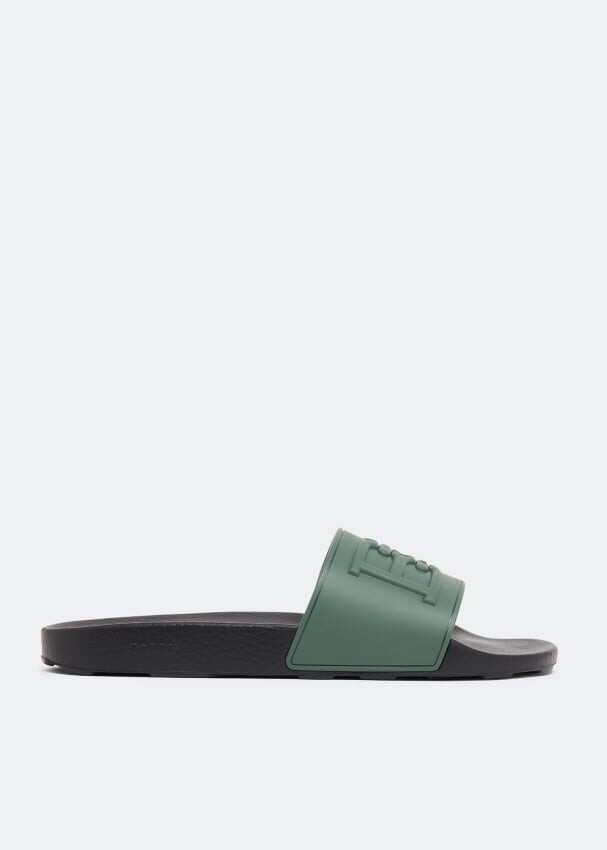

Шлепанцы BALLY Scotty slides, зеленый