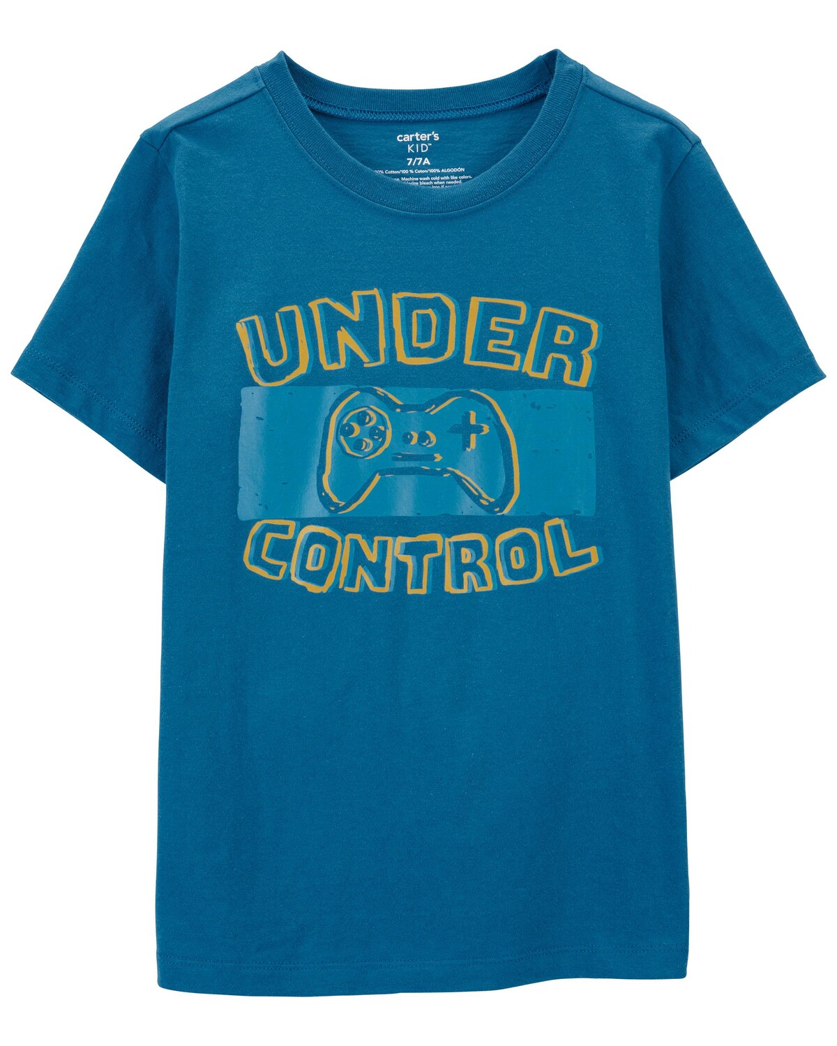 

Футболка Kid Under Control Video Game из джерси Carter's, синий