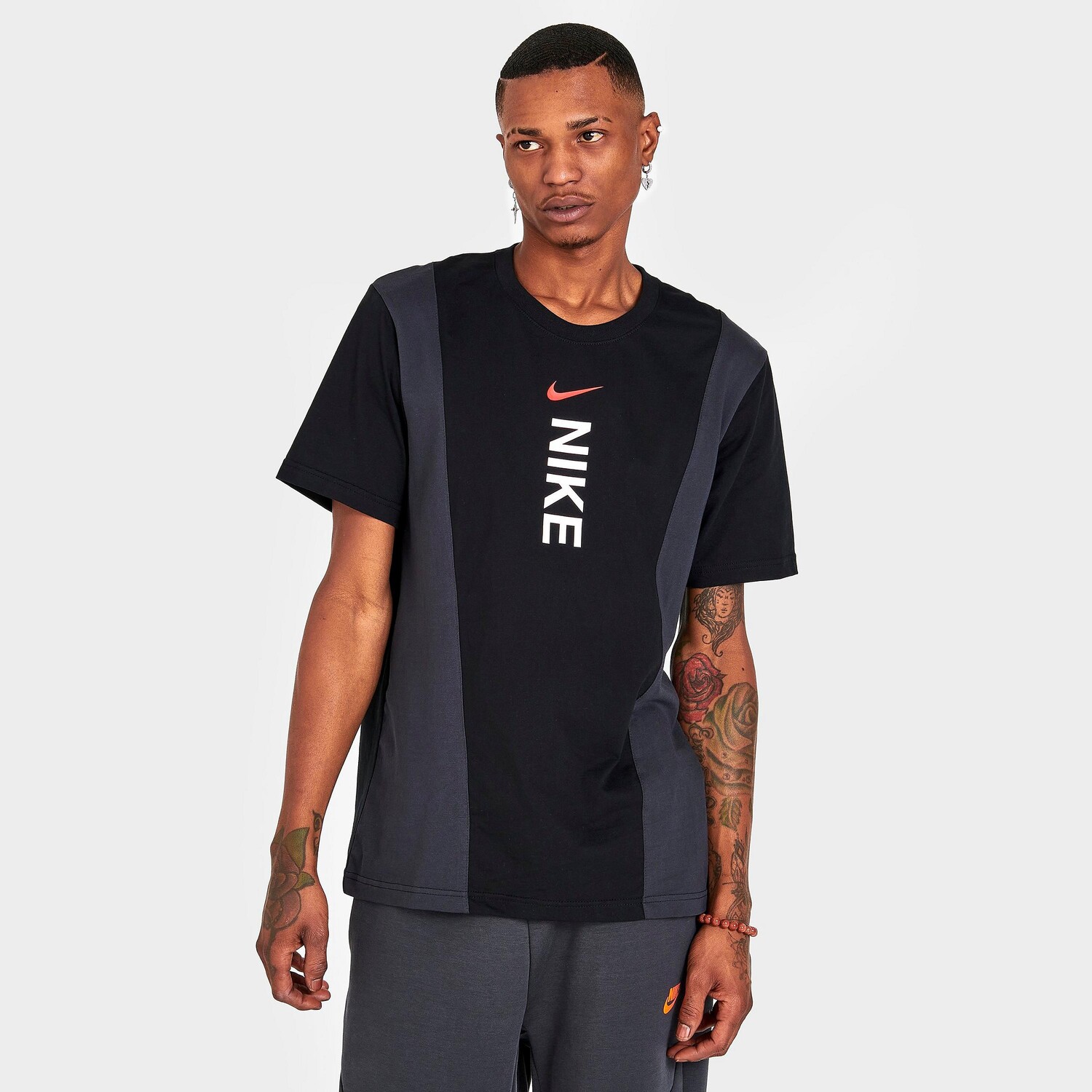

Мужская футболка с короткими рукавами Nike Sportswear Hybrid, черный