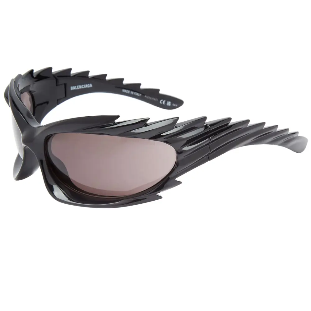 

Солнцезащитные очки Balenciaga Eyewear Bb0255s, черный/серый