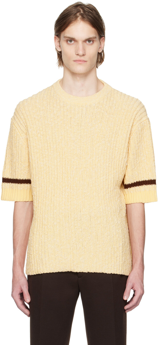 

Желтая футболка в полоску Jil Sander, Желтый