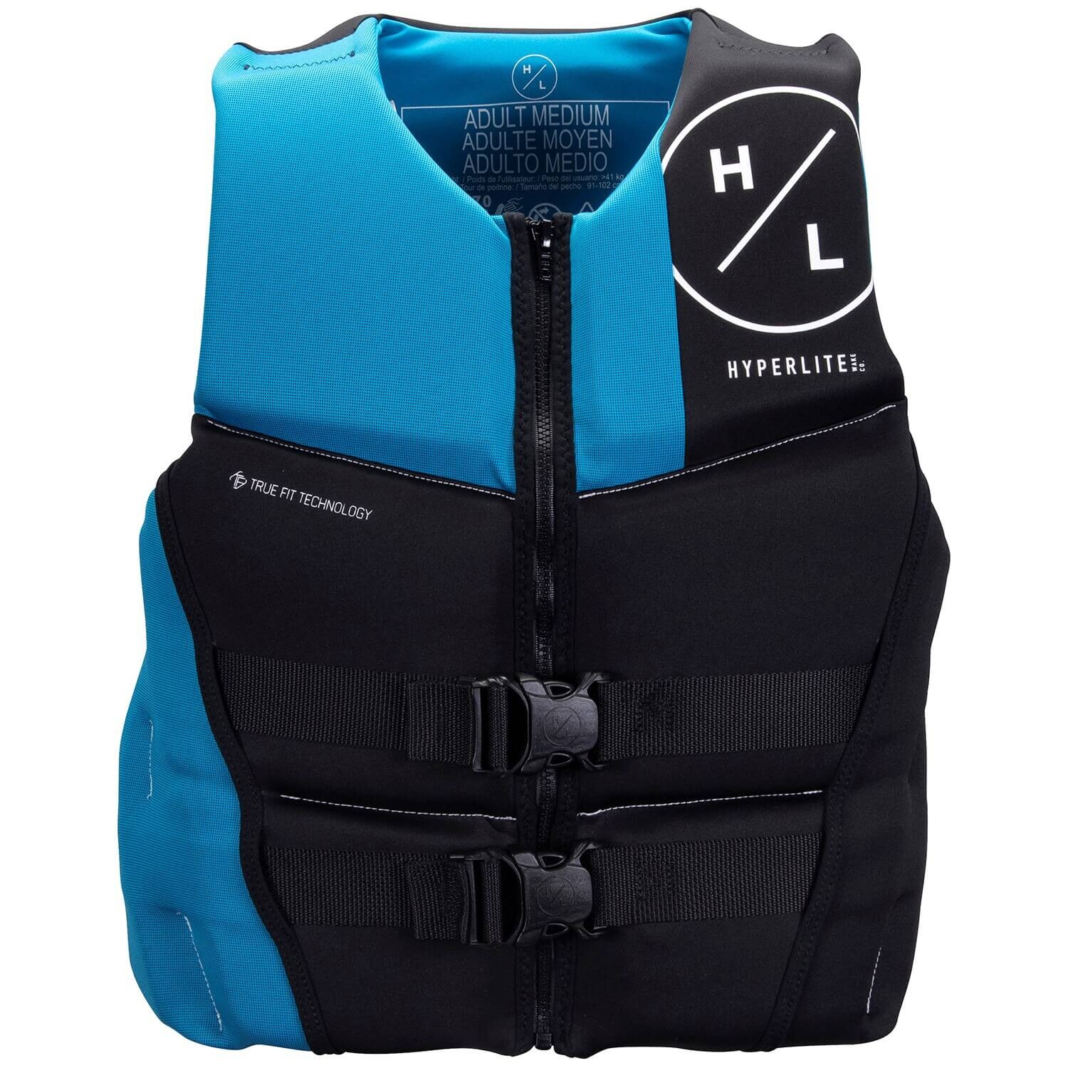 

Жилет для вейкбординга Hyperlite Prime CGA 2023, синий/черный