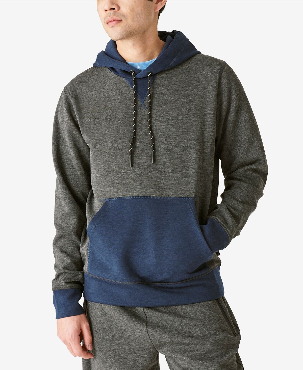 

Мужская толстовка с капюшоном breathe easy tech Lucky Brand, мульти, Серый