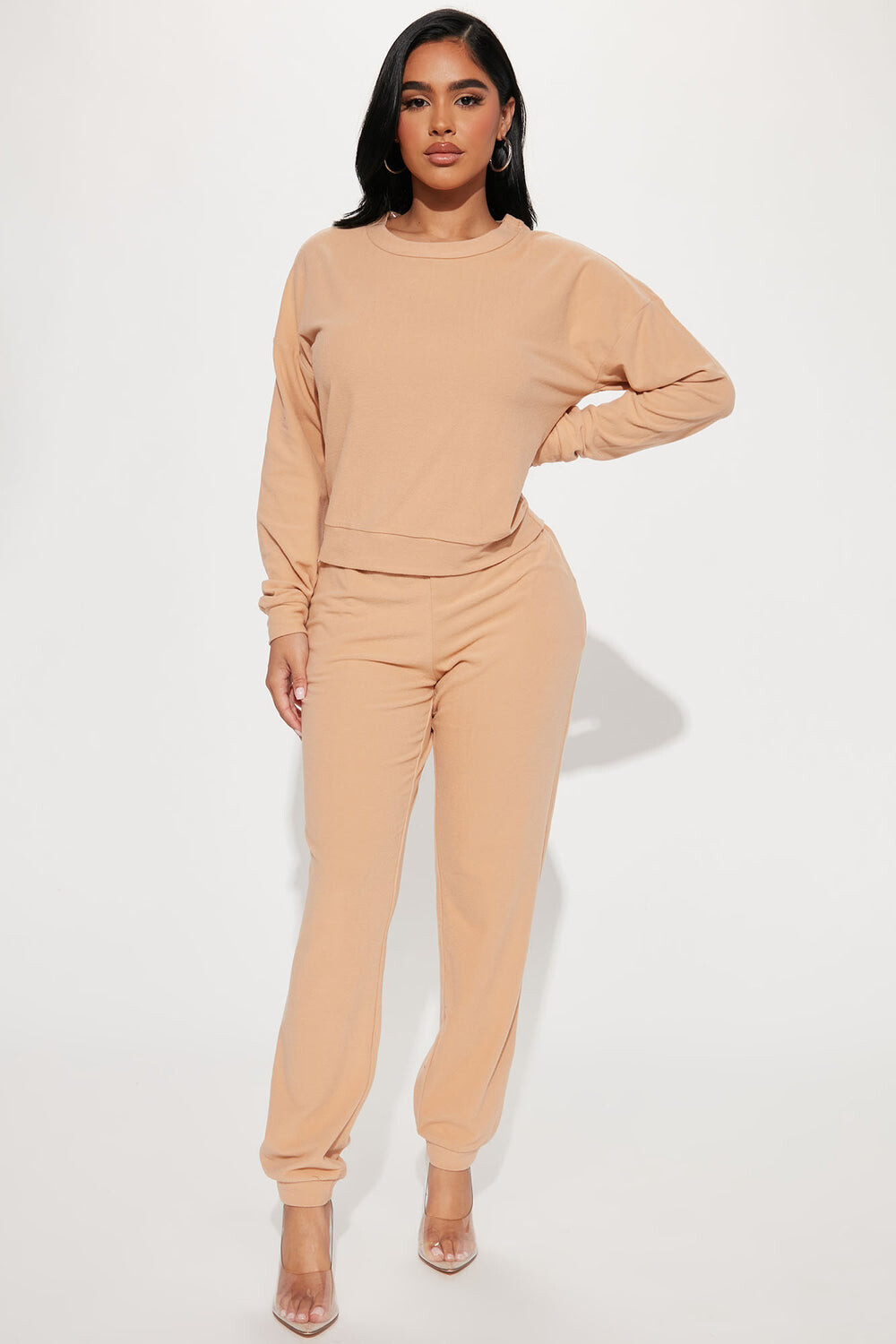 

Джоггеры Fashion Nova FT47284LSET, песочный