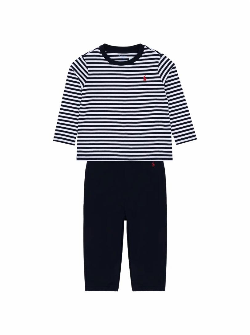 

Набор из комбинезона и лонгслива Ralph Lauren