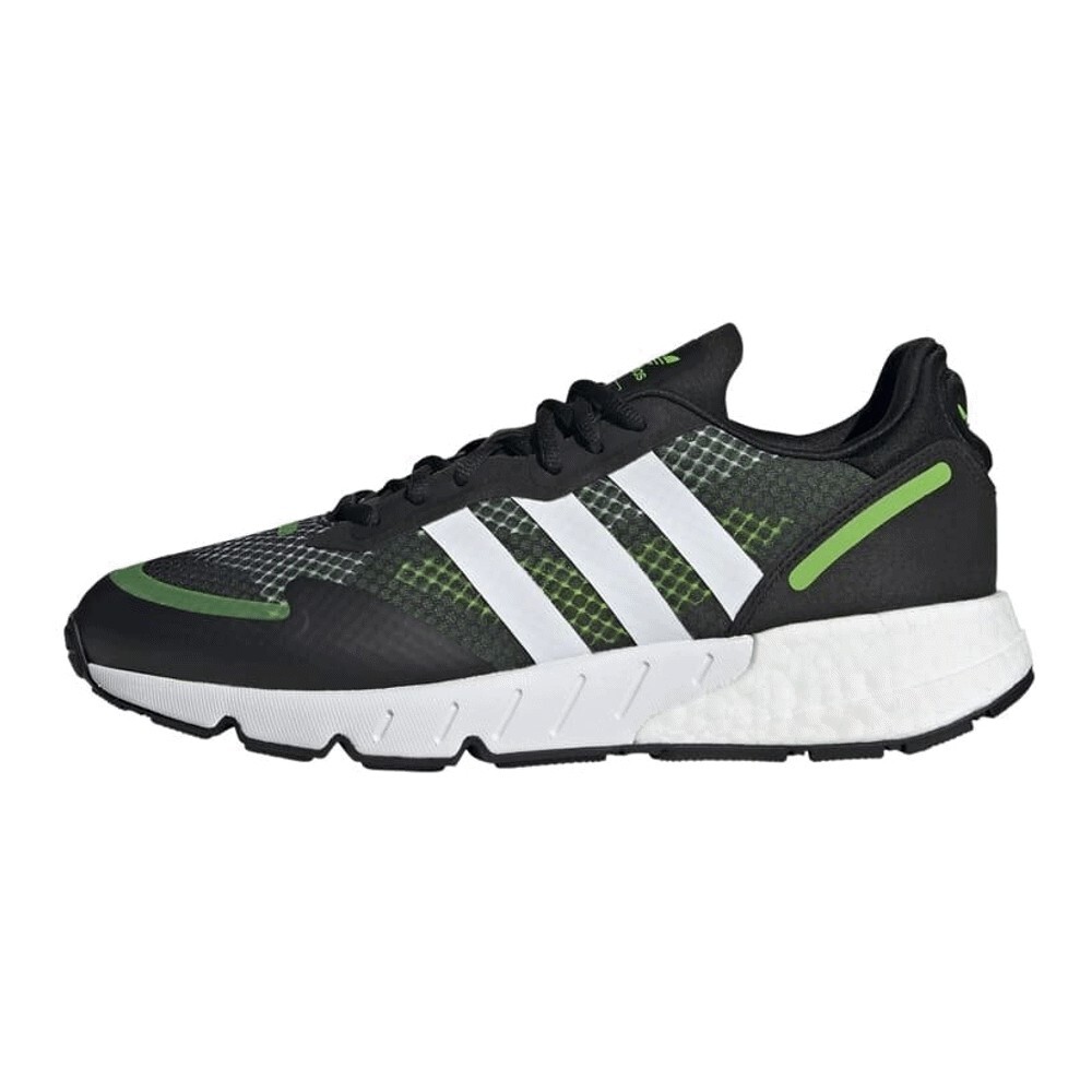 

Женские кроссовки Adidas Originals Zx 1K Boost Shoes, черный/зеленый