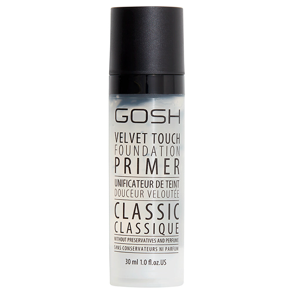 

Gosh База под макияж Velvet Touch Foundation Primer 30мл