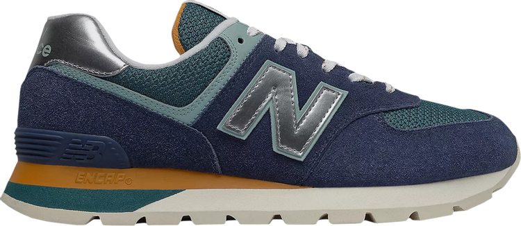 Кроссовки New Balance 574 Rugged 'Natural Indigo Teal', синий - фото