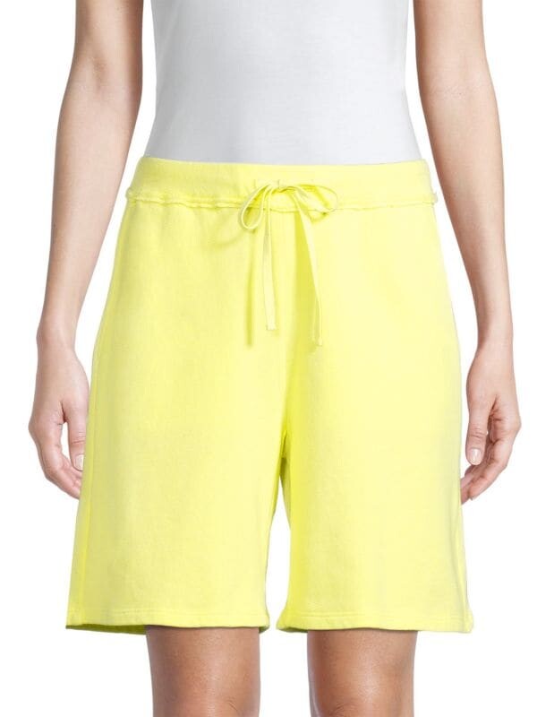 

Шорты Хлопковые Eileen Fisher на шнурке, citrus yellow