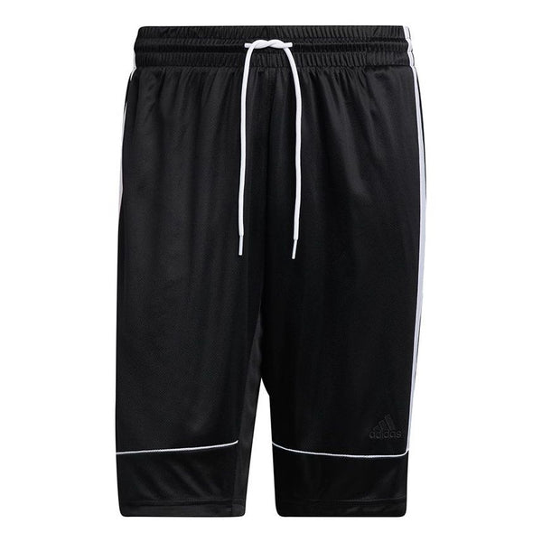 Шорты Adidas All World Short Basketball Sports Stripe Loose Black, Черный