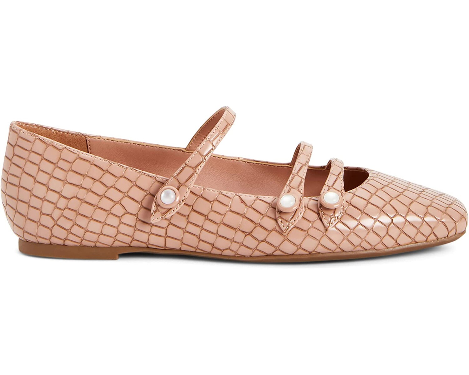 

Туфли на плоской подошве The Evie Button Flat Katy Perry, ириска