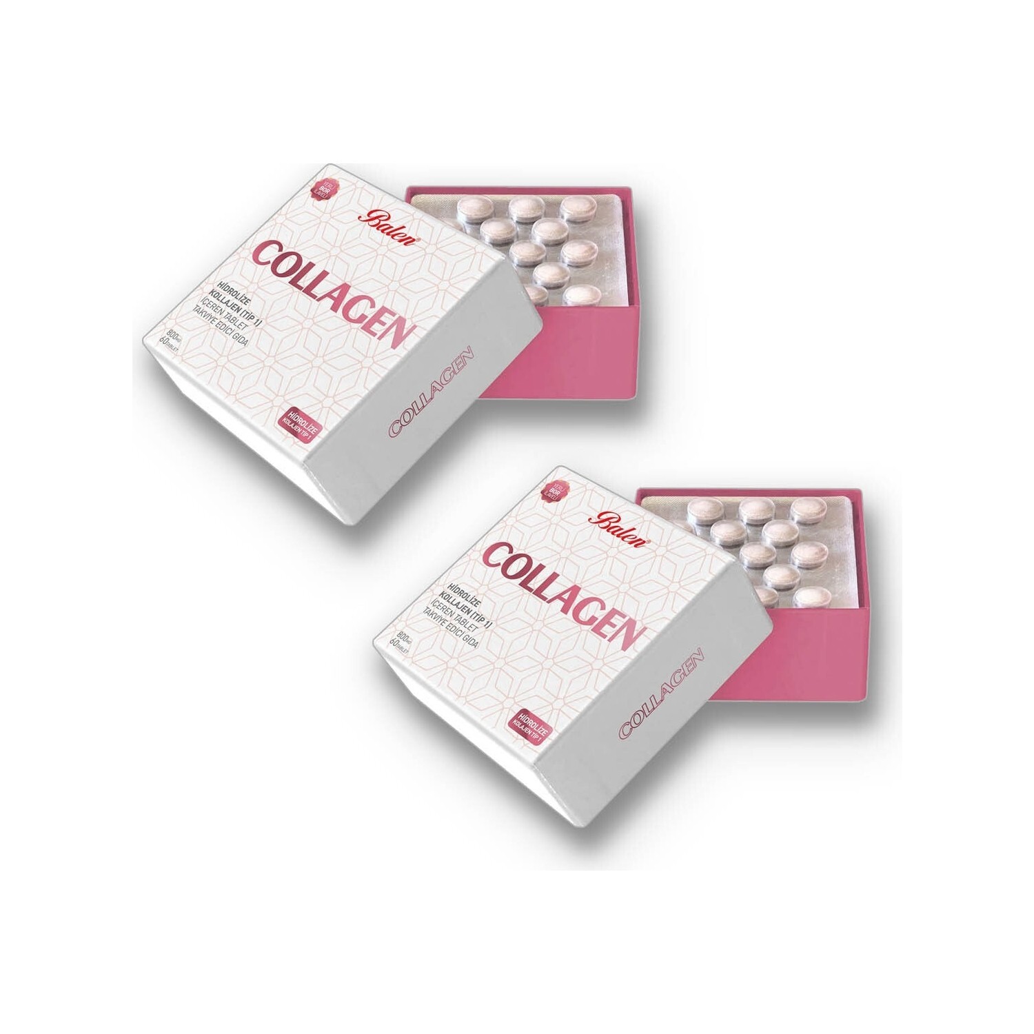 

Balen Collagen Collagen Hydrolyzed Type 1 800 Mg 60 таблеток X 2 шт