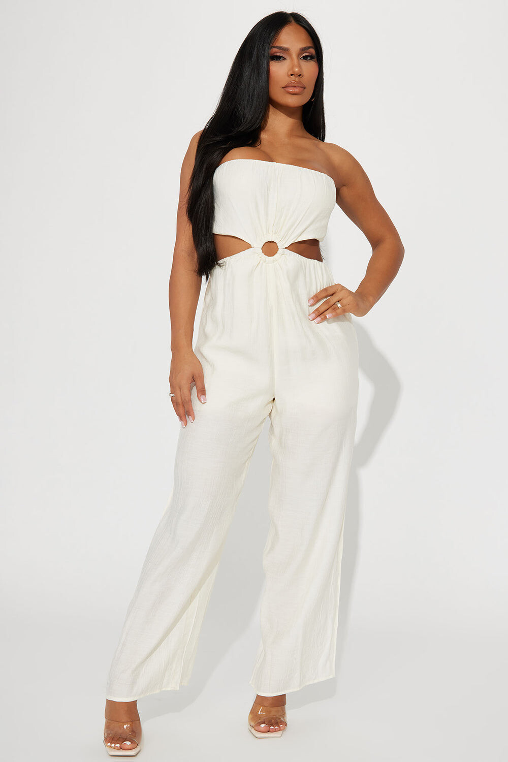

Комбинезон Fashion Nova HF23C321, кремовый