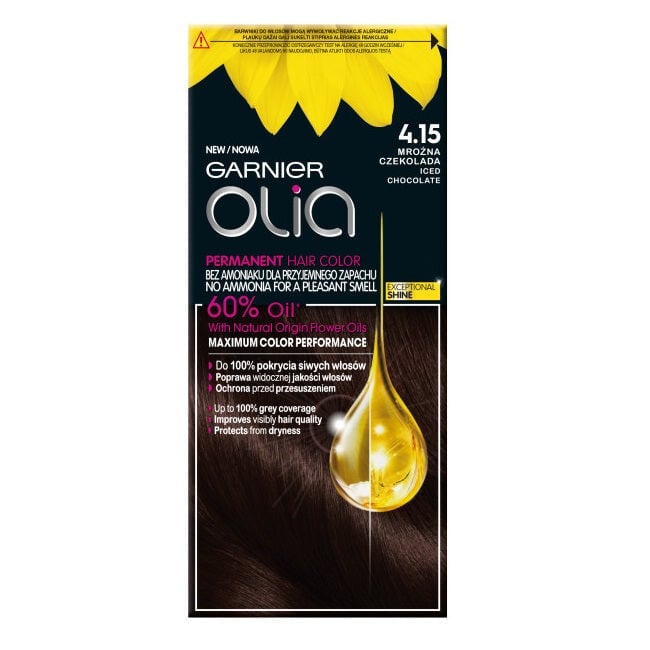 

Garnier Краска для волос Olia 4.15 Замороженный шоколад