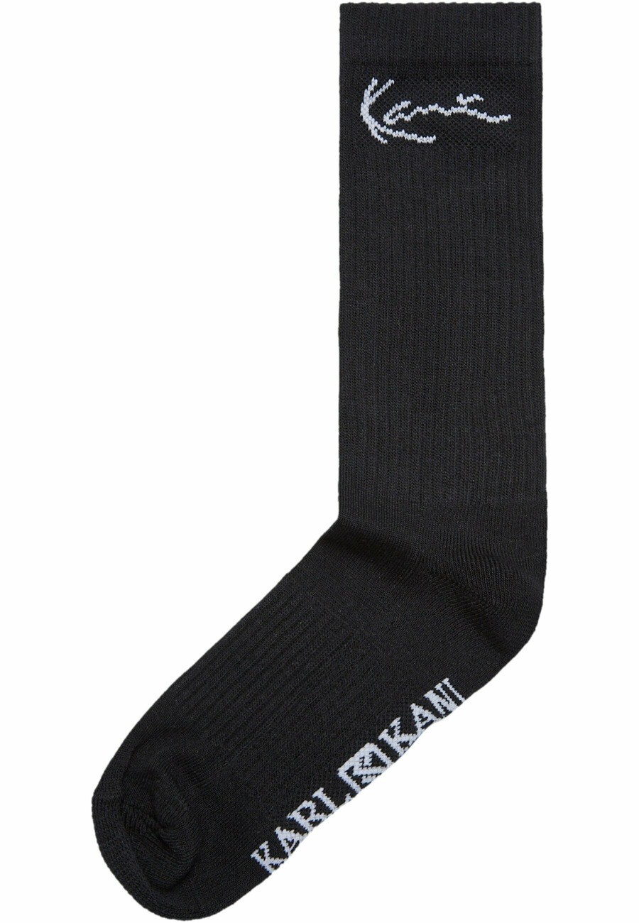 

Носки UNISEX SIGNATURE 3 PACK Karl Kani, темно-оливковый с белым черным