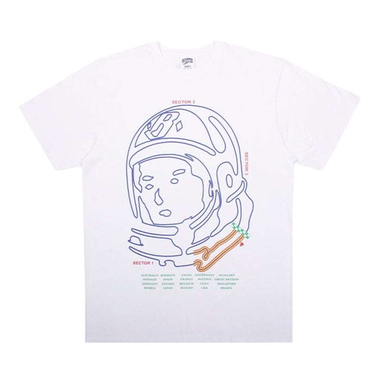 Футболка Billionaire Boys Club BB Track Short-Sleeve Tee 'White', белый - фото