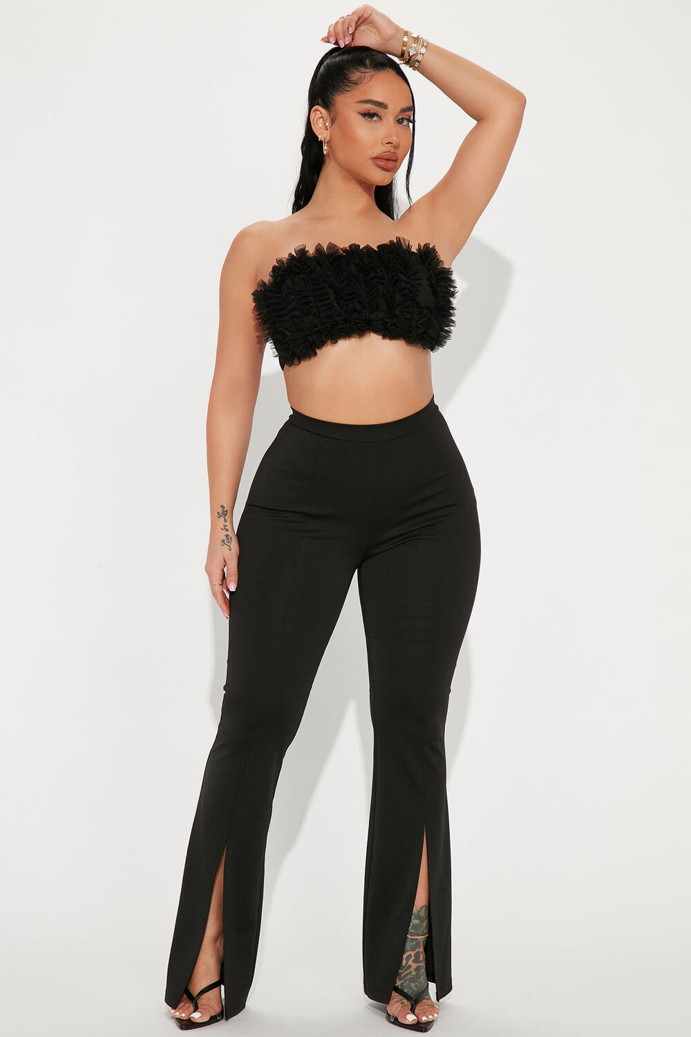 

Брюки Fashion Nova JS3654, черный