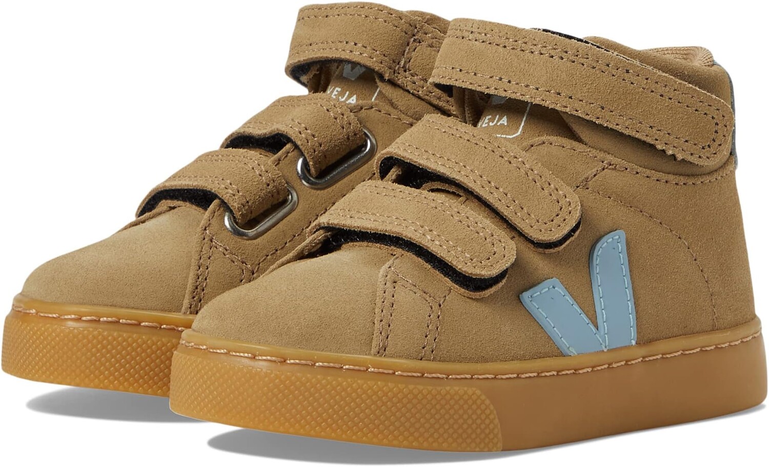 

Кроссовки Small Esplar Mid VEJA, цвет Dune/Steel