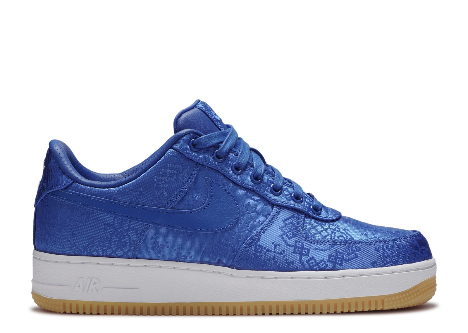 Кроссовки Nike Clot X Air Force 1 Prm 'Royal Silk', синий