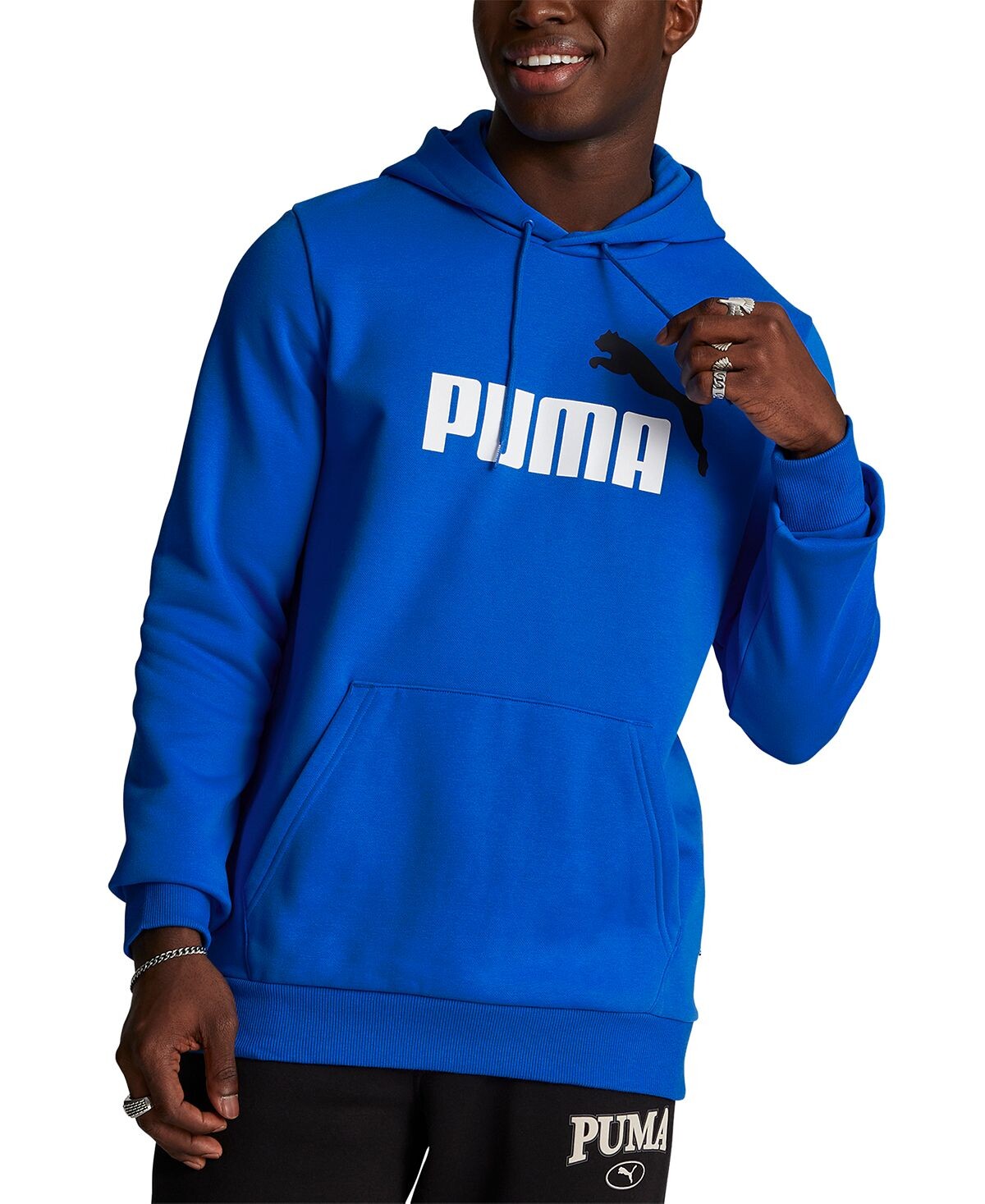 

Мужская флисовая толстовка Ess+ 2 Big Cat с логотипом Puma