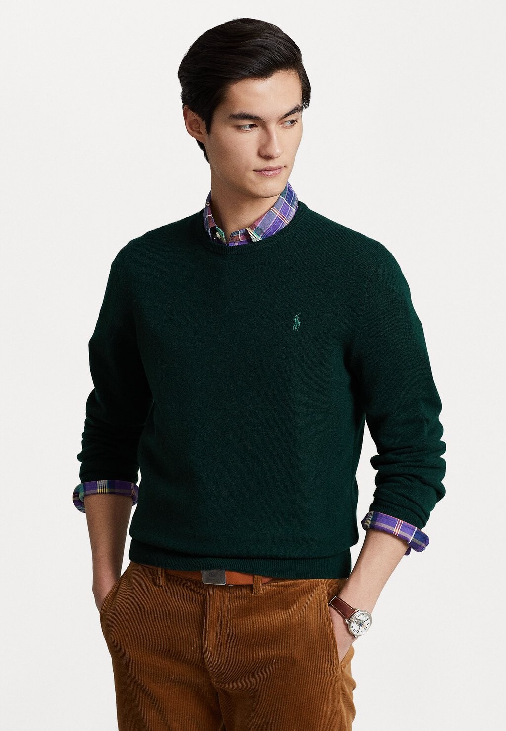 

Свитер ДЛИННЫЙ РУКАВ Polo Ralph Lauren, охотничий клуб зеленый