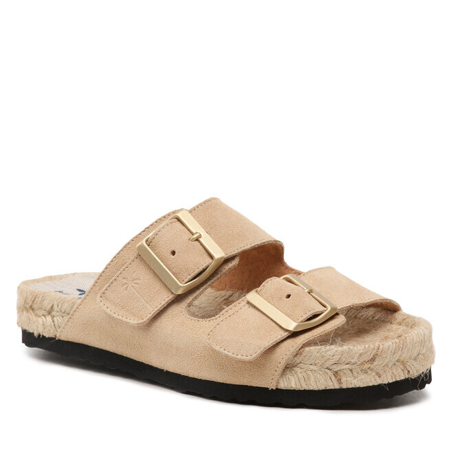 

Эспадрильи Manebi SuedeNordic Sandals, бежевый