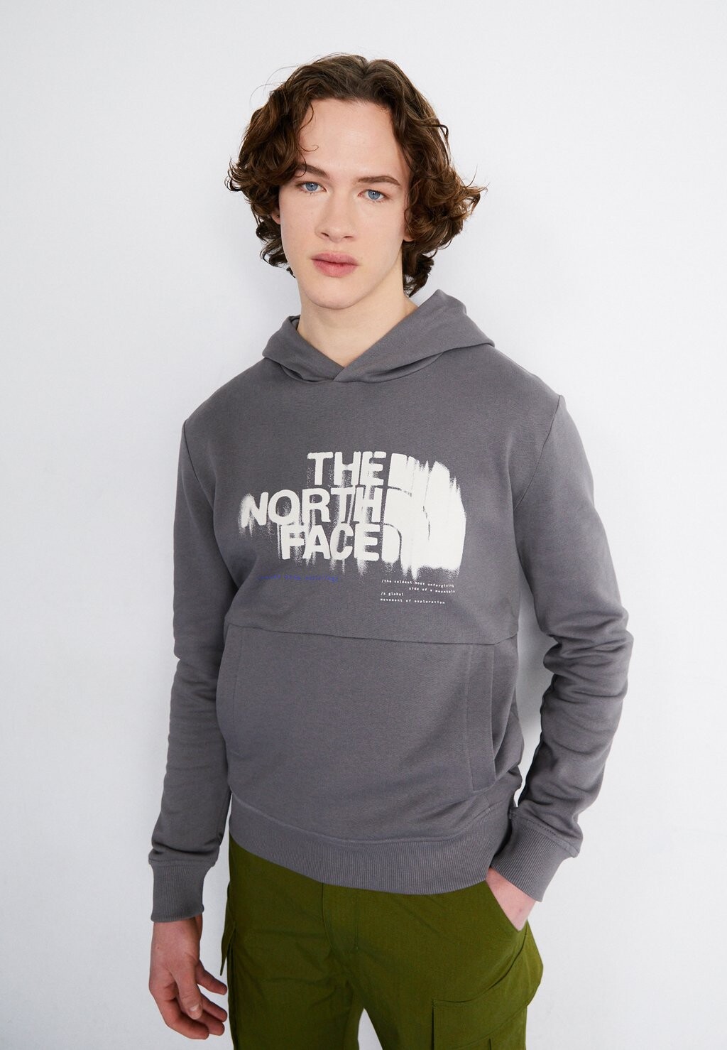 

Толстовка Graphic The North Face, цвет smoked pearl