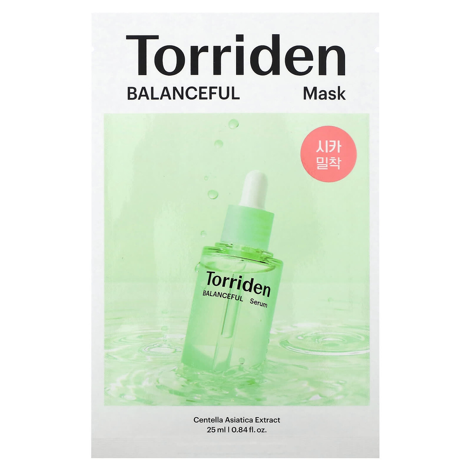 

Balanceful Cica Beauty Mask, маска из 10 листов, 25 мл (0,84 жидк. Унции), Torriden