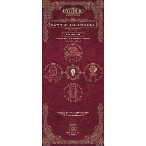 

Настольная игра Trickerion Board Game: Dawn Of Technology Expansion Mindclash Games