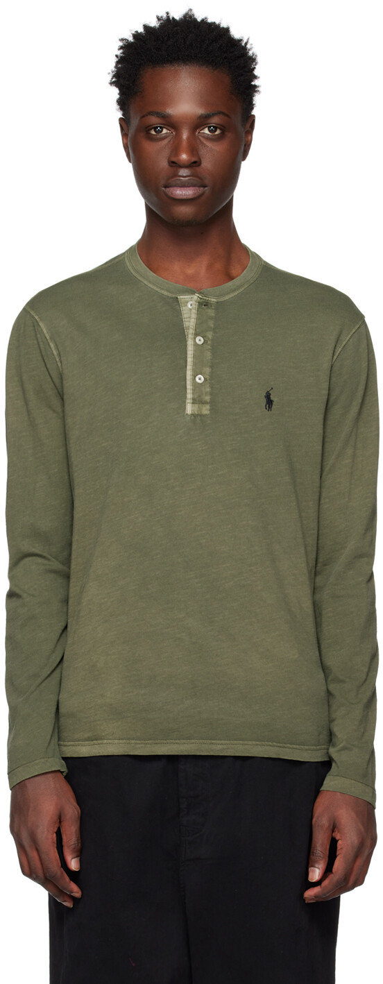 

Хэнли с вышивкой цвета хаки Polo Ralph Lauren