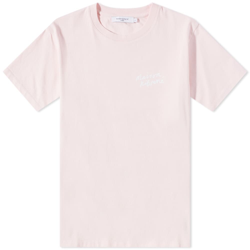 

Футболка Maison Kitsuné Mini Logo Handwriting Tee, Серый