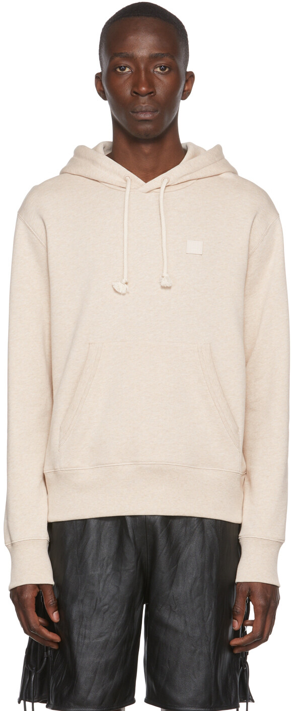 

Бежевый худи из хлопка Acne Studios