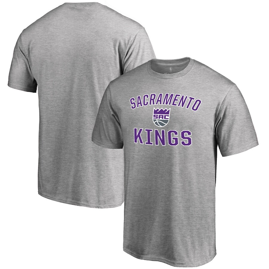 

Футболка с коротким рукавом Fanatics Branded Sacramento Kings, пепельный