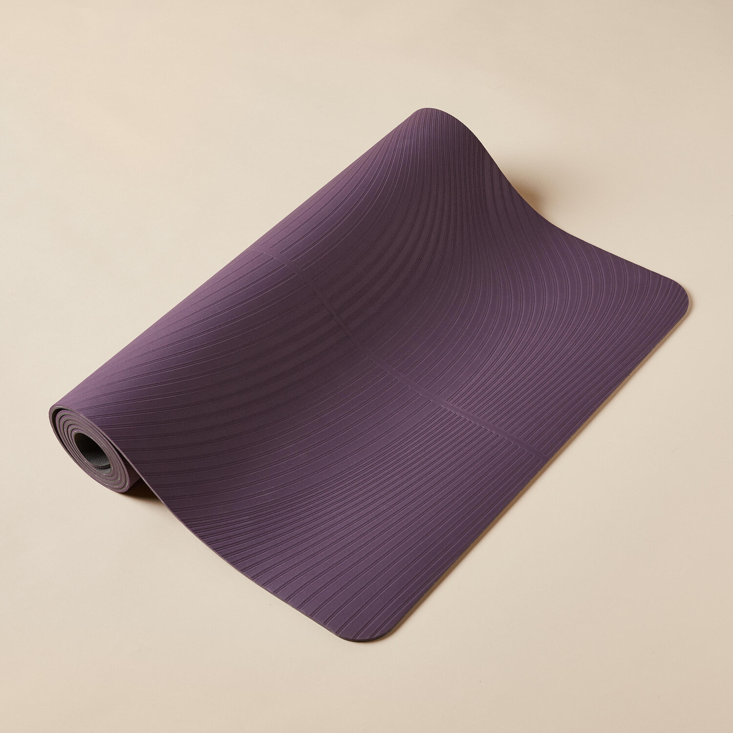 

Yoga Mat Light 185 см × 61 см × 5 мм - фиолетовый KIMJALY, темный баклажан