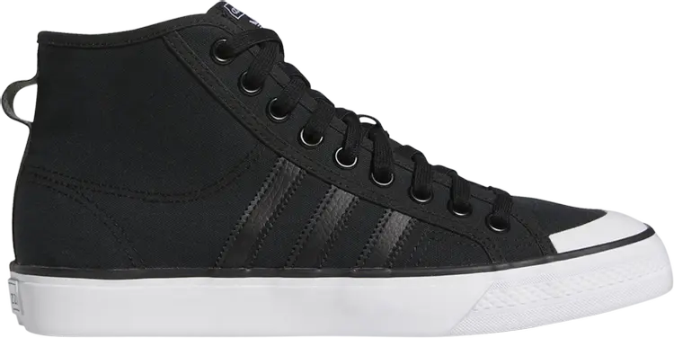 

Кроссовки Adidas Nizza Hi 'Black White', черный