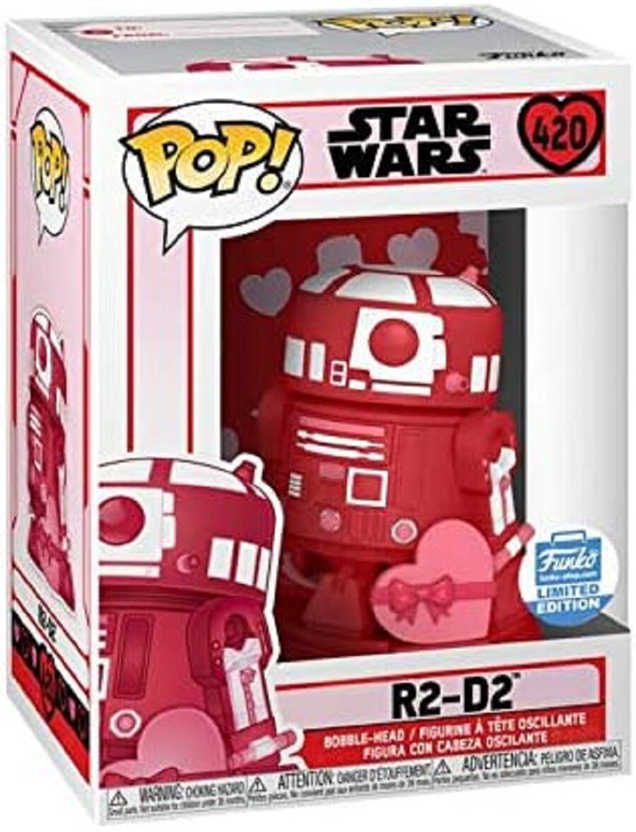 

Фигурка Funko POP! Star Wars: Valentines - R2-D2 with Heart Limited Edition