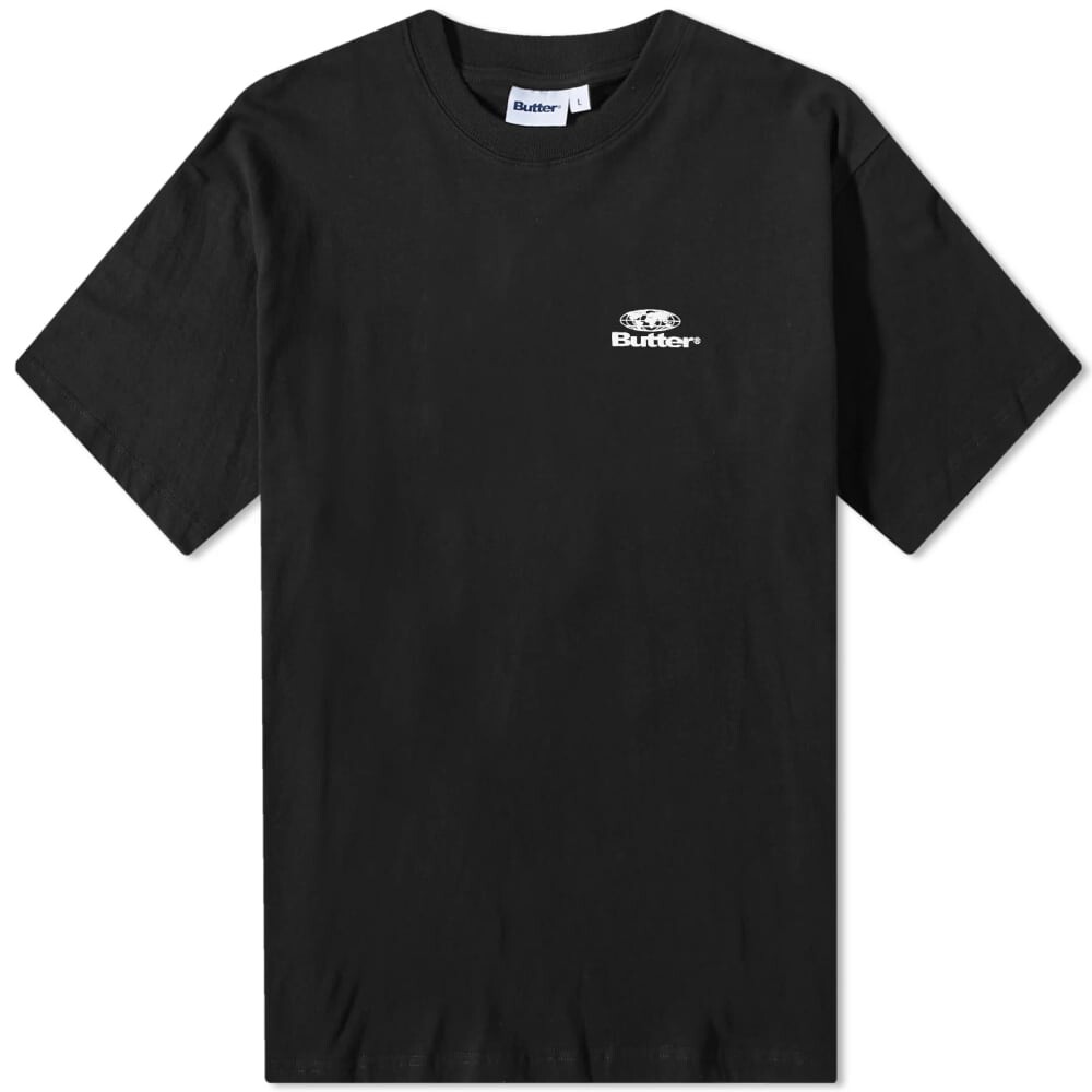 

Футболка Butter Goods Organic Puff Print Tee, Черный
