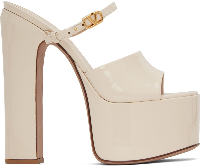 

Сандалии на каблуке Off-White Tan-Go Valentino Garavani