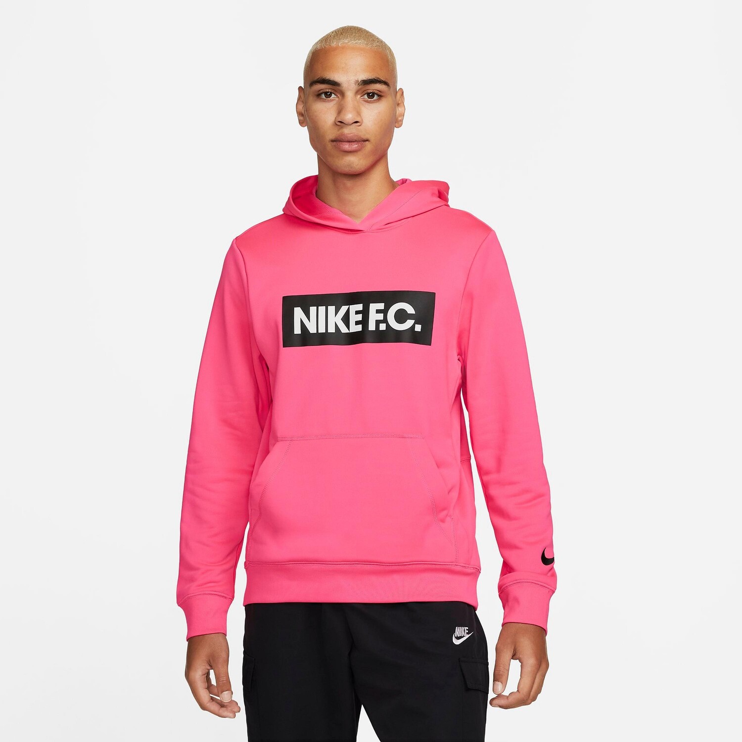 

Nike F.C. Футбольная толстовка с капюшоном Dri-FIT Libero Pullover, розовый