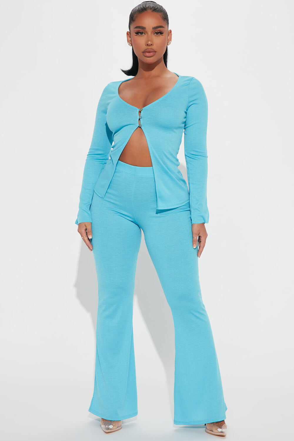 

Брюки Fashion Nova MN9837SET, бирюзовый
