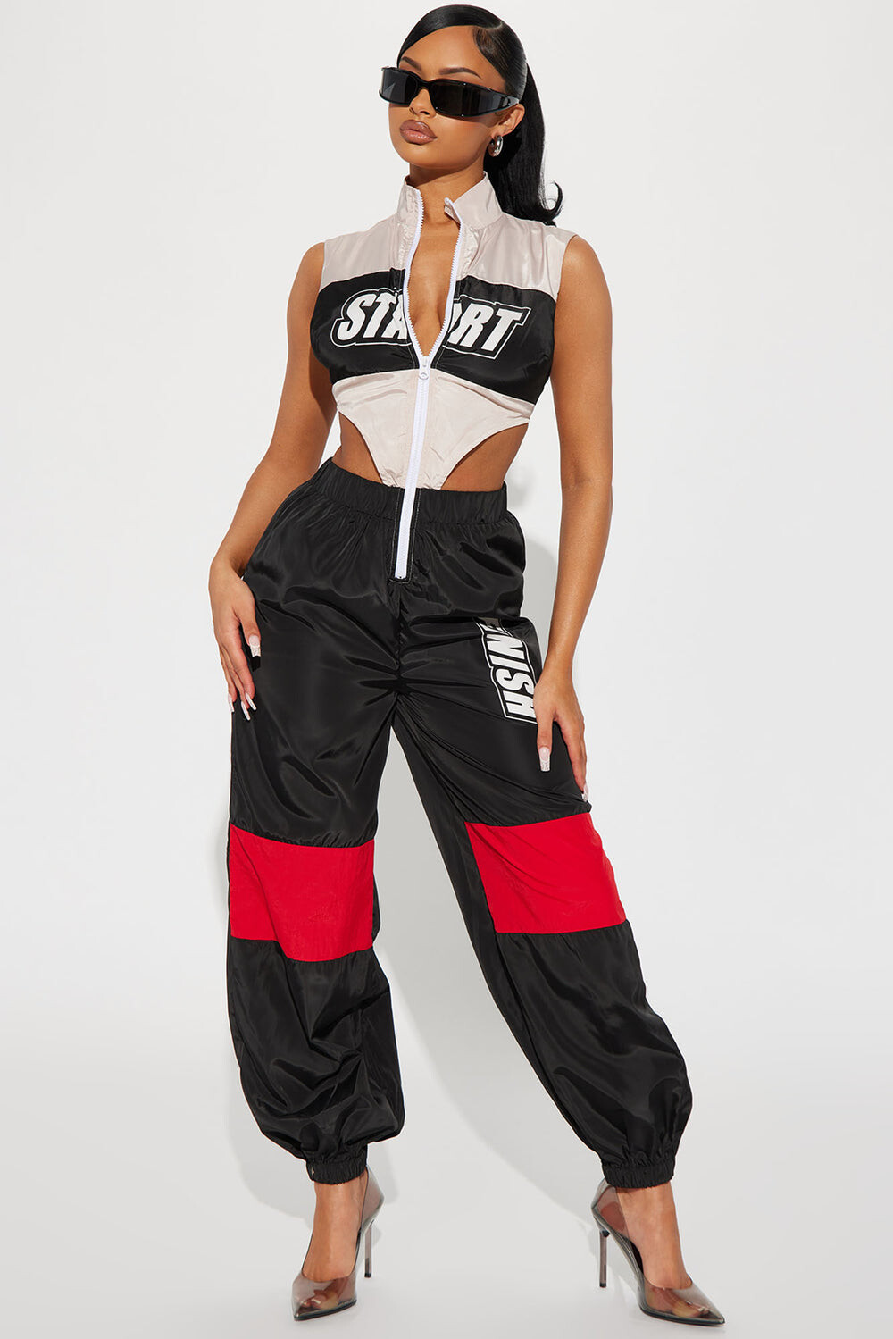 

Комбинезон Fashion Nova JP40017C, кремовый